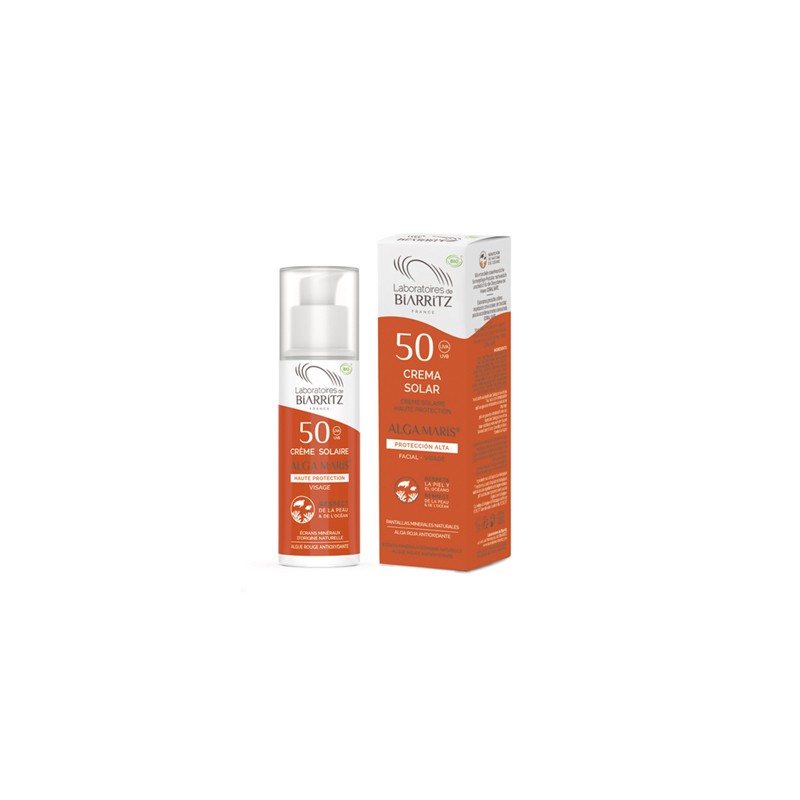 EGUZKITAKO KREMA ALGA AURPEGIRAKO SPF50